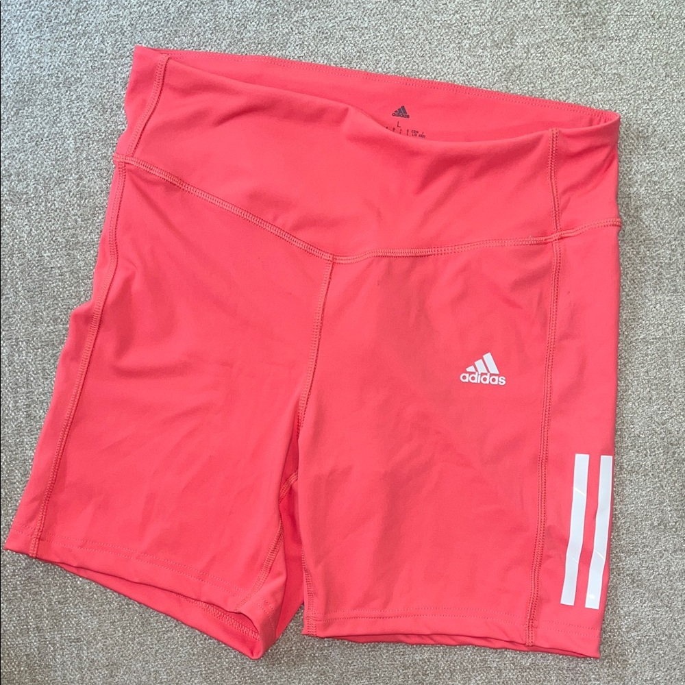 NWT Adidas Women's large pink Athletic training tights or Shorts NWT